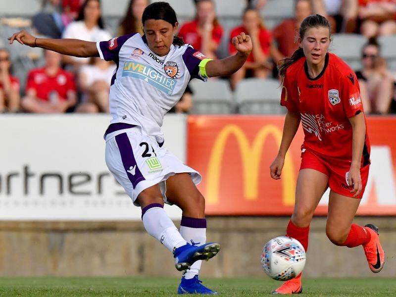 Australian fans will be hoping Sam Kerr (left) can lead the Matildas to World Cup glory in 2019.