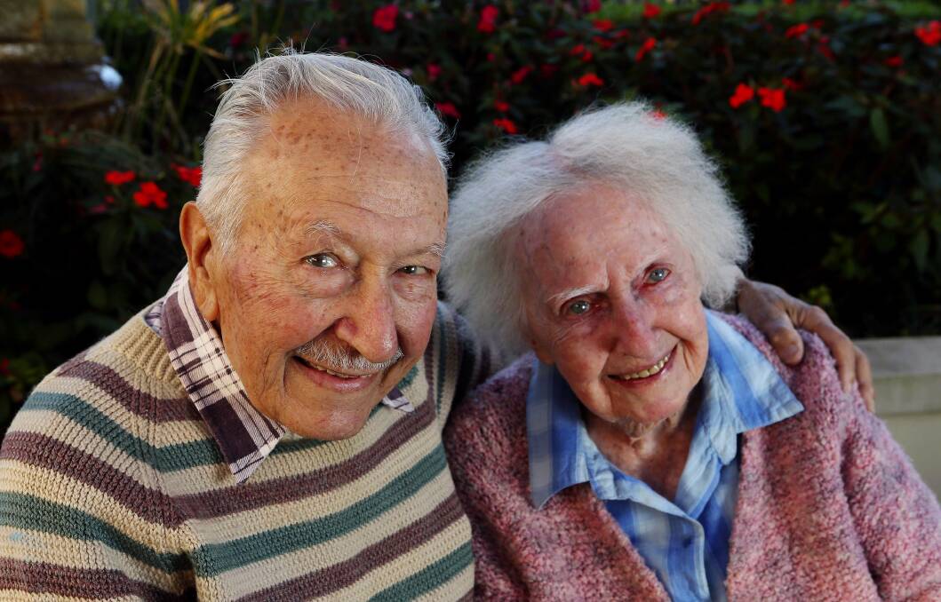Shall we dance: Leo and Jean Tortorella have marked 70 years of marriage.