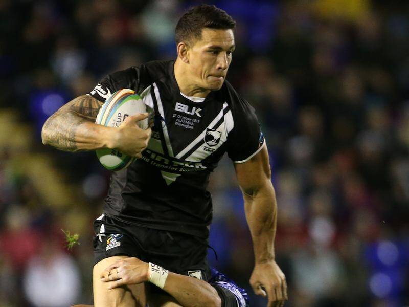 Sonny Bill Williams last played rugby league for New Zealand at the 2013 World Cup.
