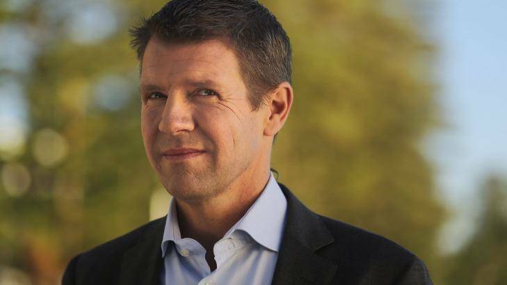 Cuts: Premier Mike Baird announced forced council amalgamations this week. Picture: Kate Geraghty.
