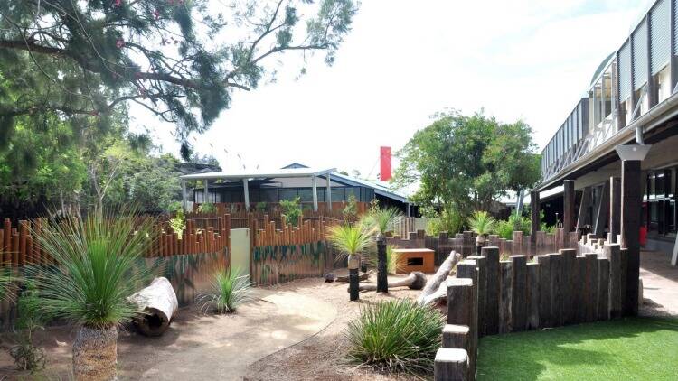 The VIP Taronga Zoo Education Centre salvaged existing structures and repurposed materials where possible.
