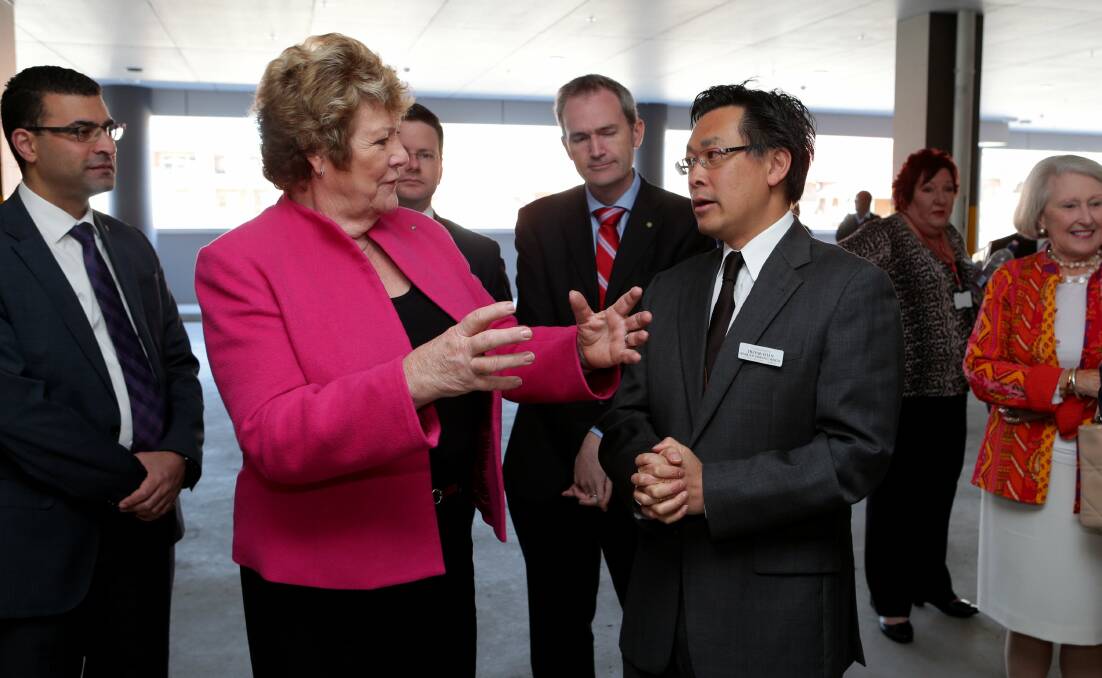 Promised and delivered: Health Minister Jillian Skinner at St George Hospital. Picture: Jane Dyson

