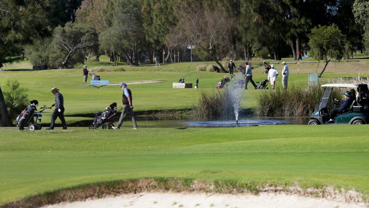 Regrettable: The state government made the announcement about the golf course before club members could be notified.  Picture: Jane Dyson
