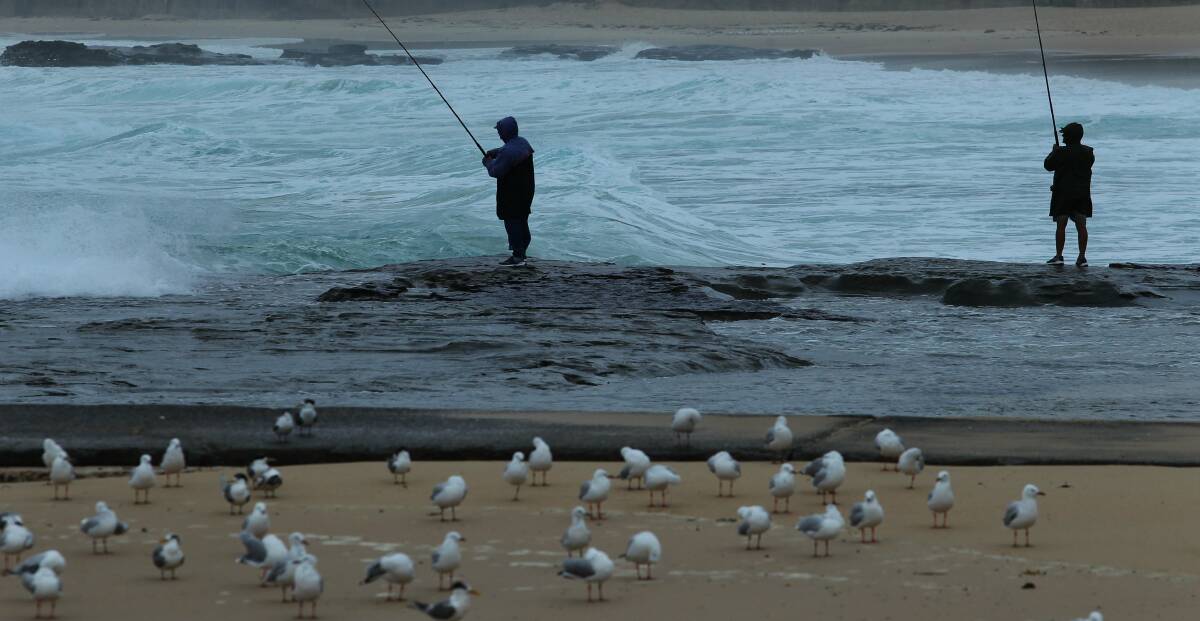 Fishing for votes: Ms Hodgkinson said a re-elected Baird government would stage a Fishing Day each year. Picture: Max Mason-Hubers
