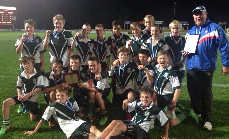 Team effort: Gymea Bay won the Primary School Open A division at the NSW All Schools Knockout Carnival. Picture: supplied

