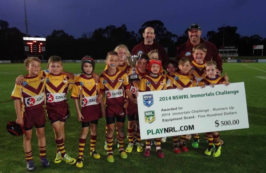 Top effort: Kurnell Stringrays 9A junior rugby league team.
Picture: supplied