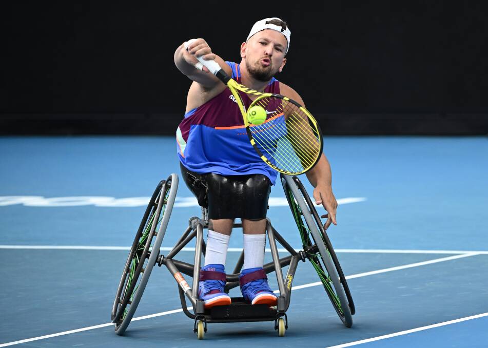INSPIRING: Dylan Alcott has been an inspirational figure during his outstanding career. Picture: Quinn Rooney/Getty Images
