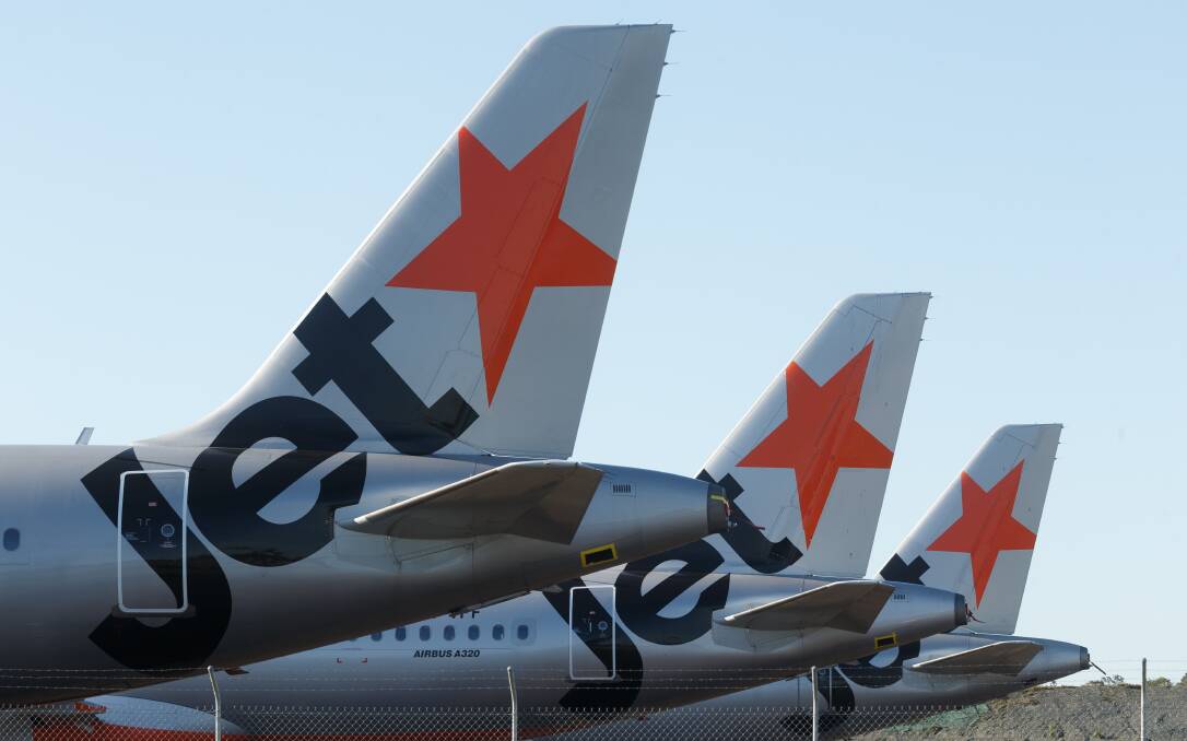 Jetstar staff have been slammed for their "laughing and joking" as thousands of customers were left stranded by flight cancellations and delays. Picture by Max Mason-Hubers