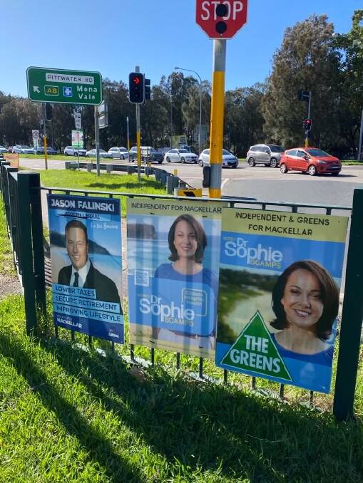 PHOTO GALLERY: Independents Zali Steggall and Dr Sophie Scamps have slammed the distribution of "fake poster" that link them to The Greens. Pictures: Supplied