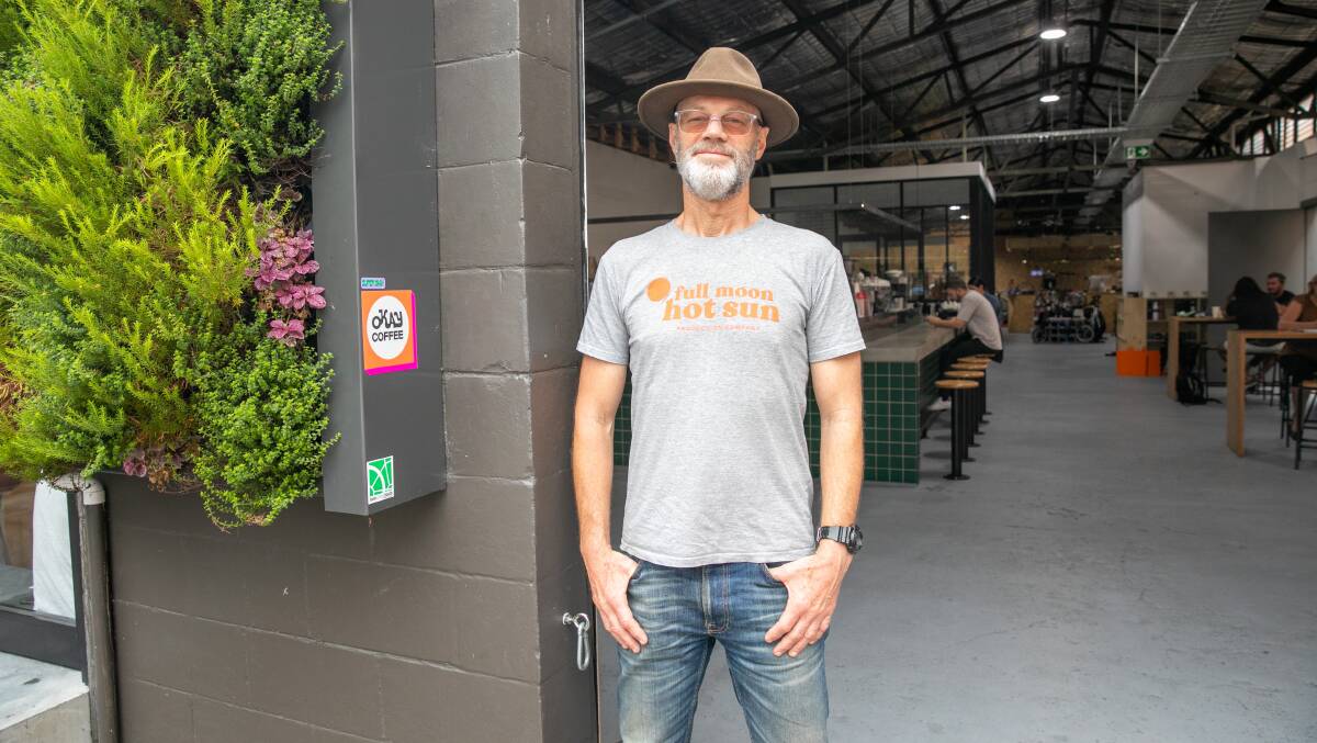SUBURB PROUD: Brookvale Arts District president John Meredith said a new venue further confirms Brookvale's position as an ideal arts and entertainment district.. Picture: Geoff Jones