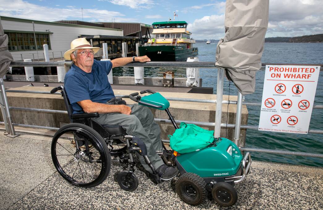 NOT HAPPY: Manly resident Evelyn Shervington said the Emeralds are "not suitable for disabled people". Picture: Geoff Jones