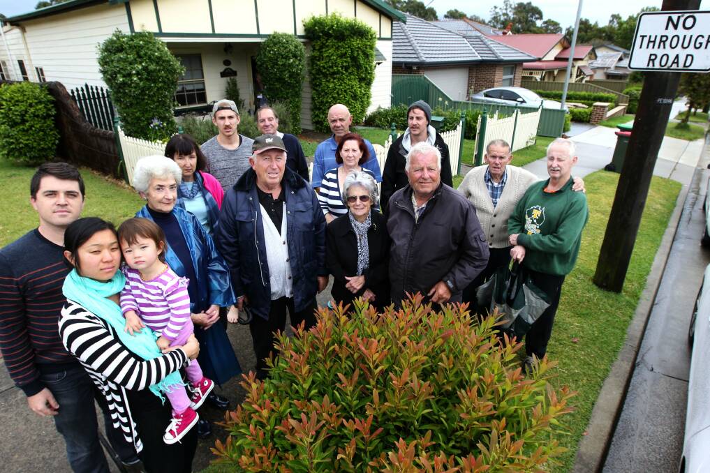 No to transformer: Support is growing for the residents' fight with Ausgrid.Picture: John Veage