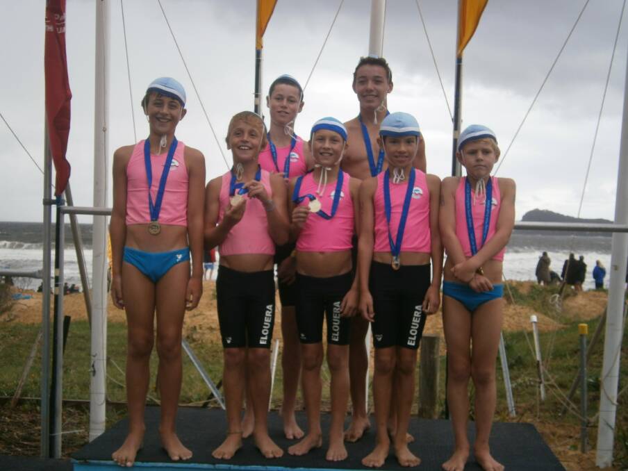 Elouera All age relay team