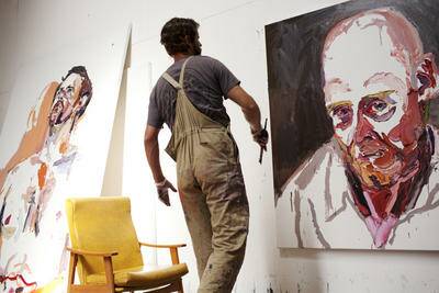 Artistic expression: Artist Ben Quilty who hosts the new documentary on ARTEXPRESS.