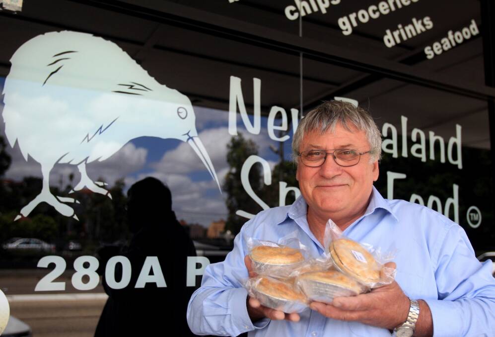 Pie winners: Peter Brae's pies won three bronze medals at the Great Aussie Pie Competition. Picture: Chris Lane