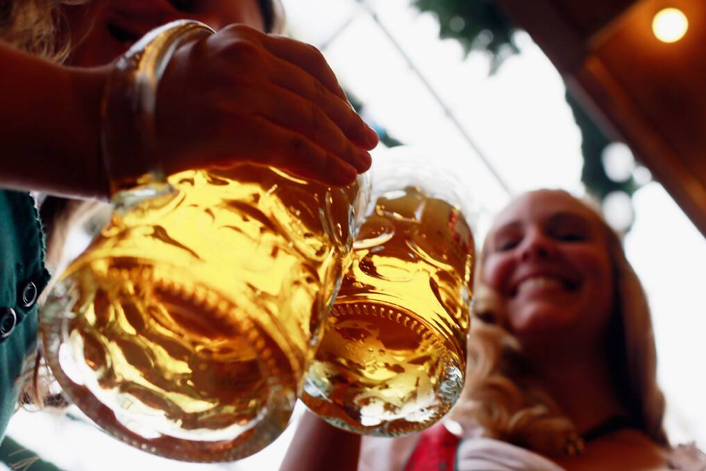 General views of Oktoberfest beer festival in Munich, Germany. Photo: Johannes Simon/Getty Images